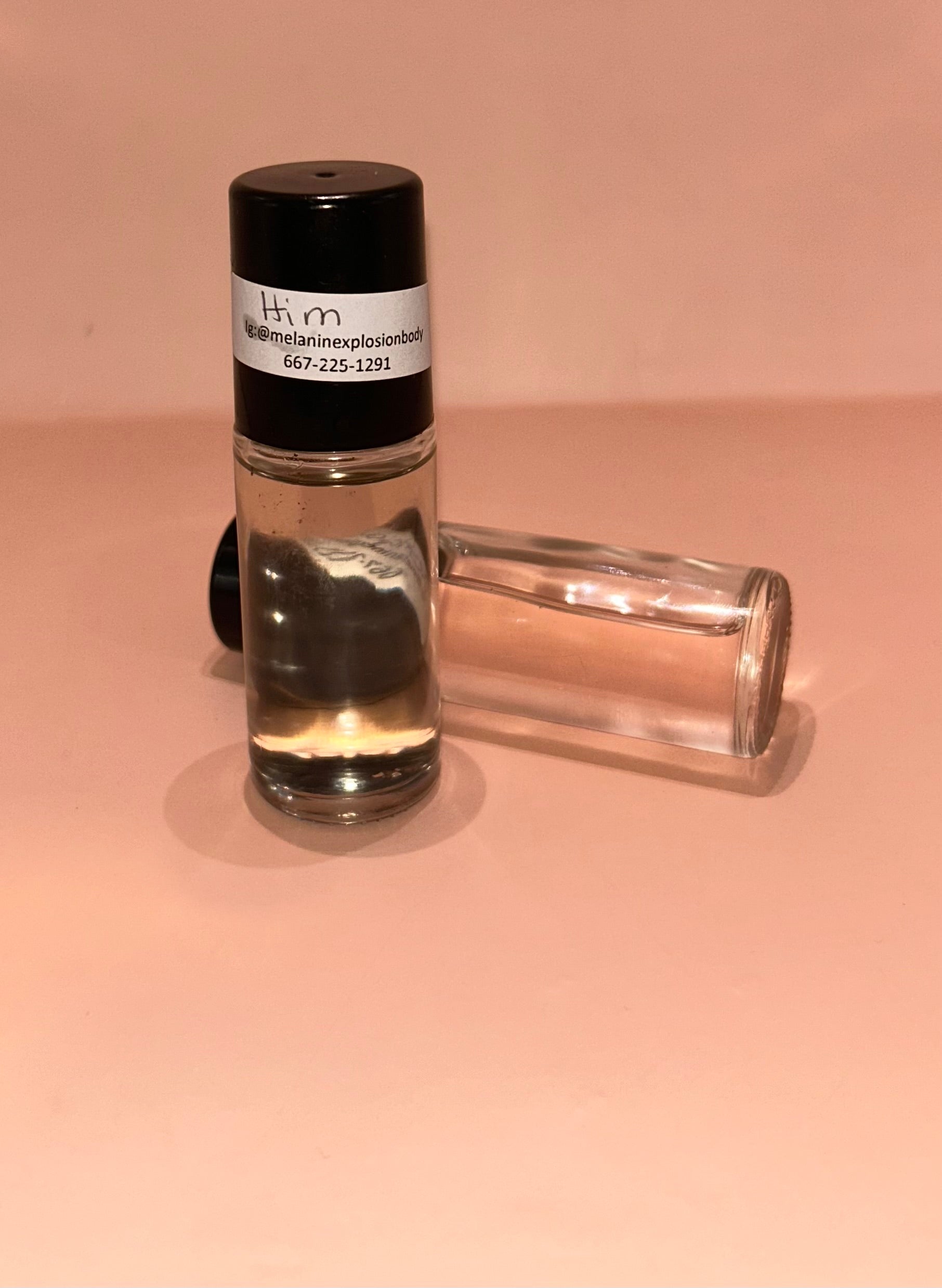 Customized 1 oz Jumbo roll-on body oil (m)