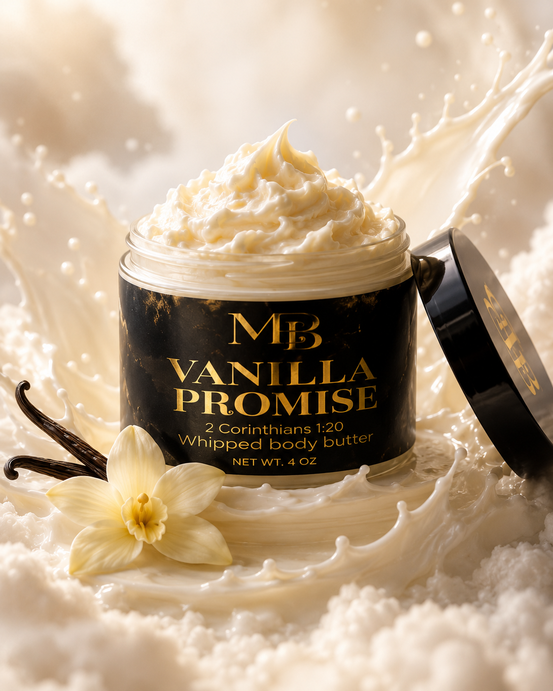 VANILLA PROMISE WHIPPED BODY BUTTER - 4 oz