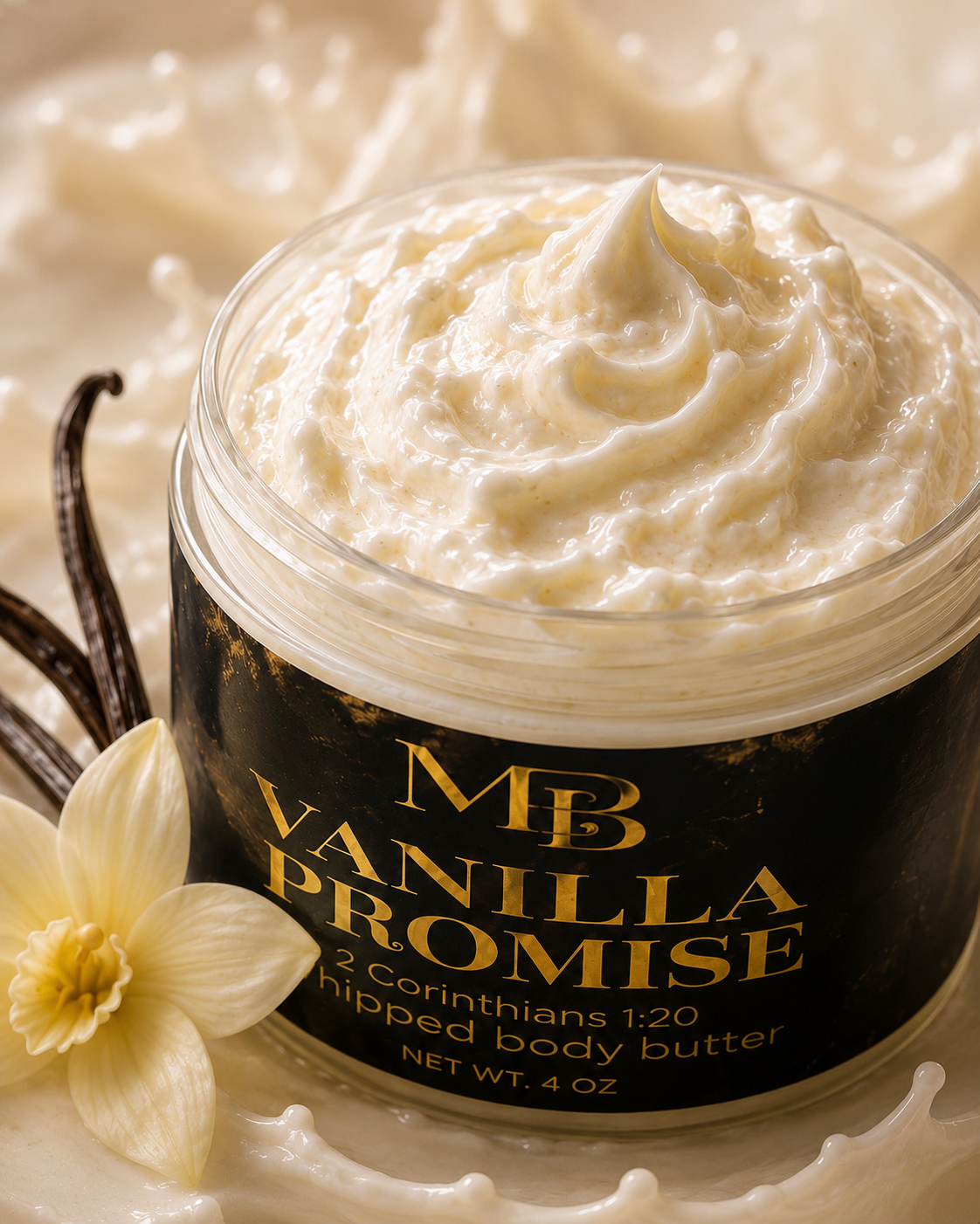 VANILLA PROMISE WHIPPED BODY BUTTER - 4 oz