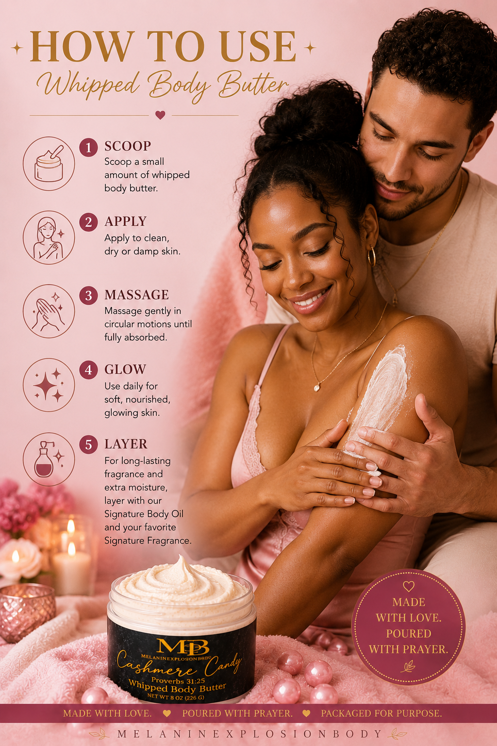 Cashmere Candy™ Whipped Body Butter | 4 oz